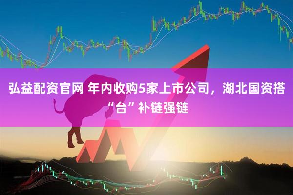 弘益配资官网 年内收购5家上市公司，湖北国资搭“台”补链强链