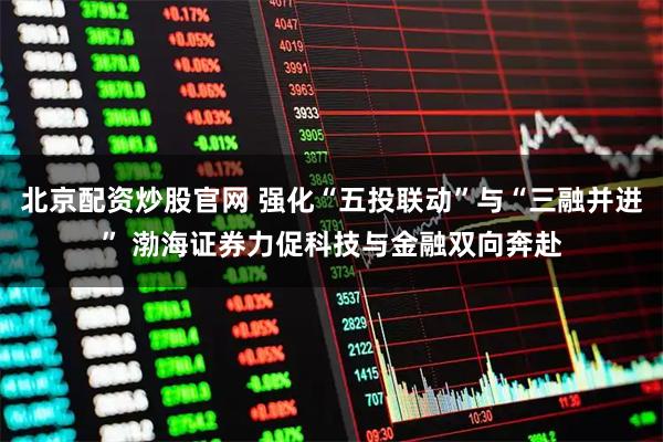 北京配资炒股官网 强化“五投联动”与“三融并进” 渤海证券力促科技与金融双向奔赴
