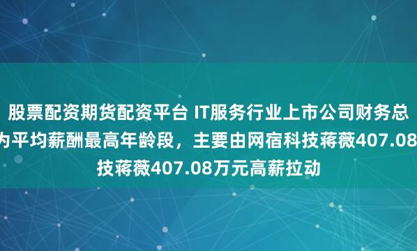 股票配资期货配资平台 IT服务行业上市公司财务总监PK：42岁为平均薪酬最高年龄段，主要由网宿科技蒋薇407.08万元高薪拉动